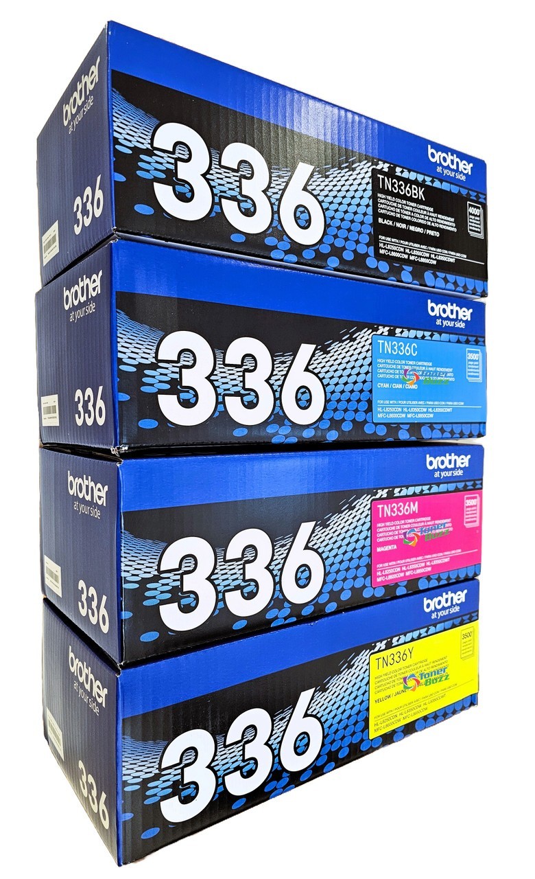 Brother TN-336 Toner Cartridge Set (BK/C/M/Y)