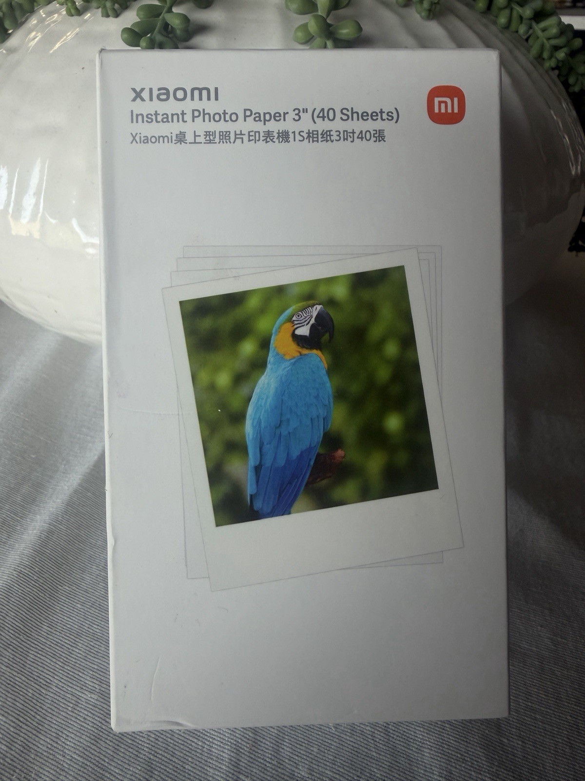 Xiaomi Instant Photo Paper 3 Inch 40 Sheets For Desktop Printer - New