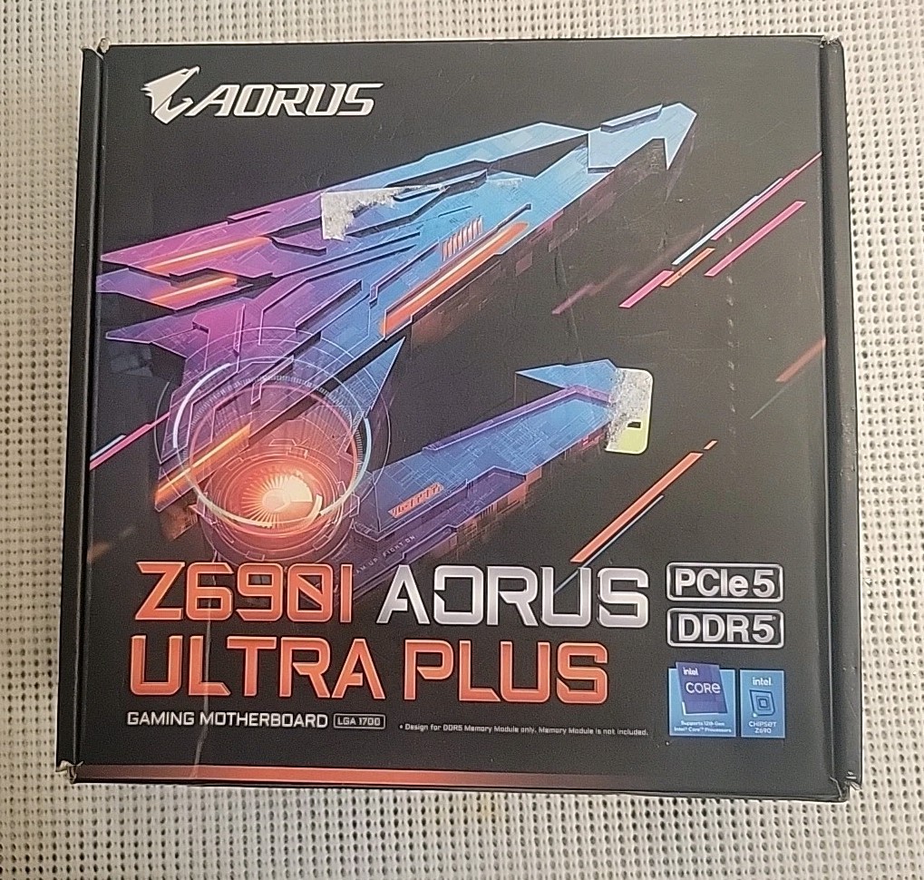 GIGABYTE Z690I AORUS ULTRA PLUS Motherboard – Fully Tested – Read Description