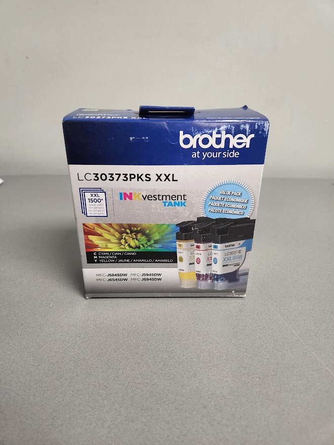 Brother - LC30373PKS 3-Pack Super High-yield INKvestment Tank Ink Cartridges 