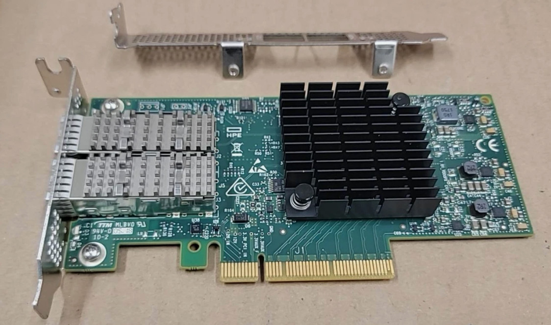 HPE 840140-001 Ethernet 10/25Gb 2-Port 640SFP28 Network Adapter 817753-B21 -Both