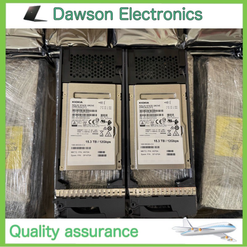 X670A SP-670A KPM51RUG15T3 Netapp X670A SP-670A 15.3TB SAS 2.5" SSD Solid State