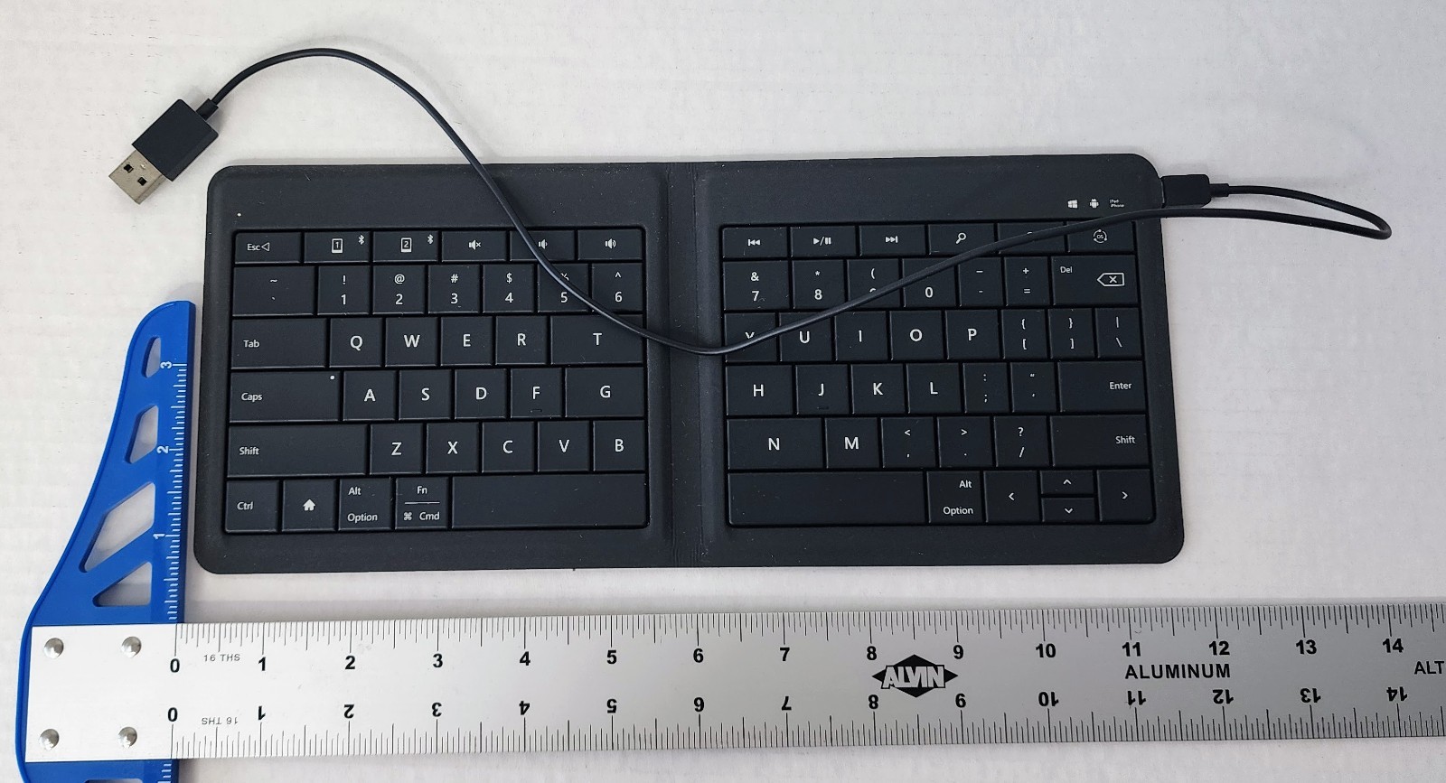 Microsoft Universal Foldable Bluetooth Keyboard Model 1695 iOS Android Win