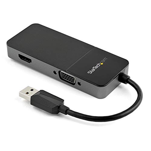 StarTech USB32HDVGA USB 3.0 HDMI VGA Adapter 4K Dual Monitor