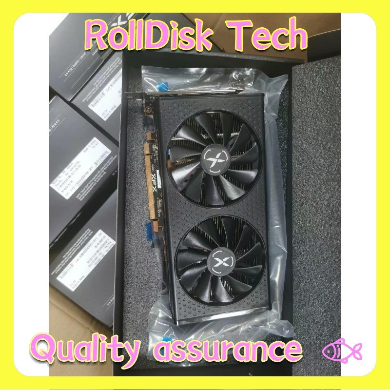 Used XFX Speedster Series AMD Radeon RX 6600 GDDR6 8GB Graphics Card