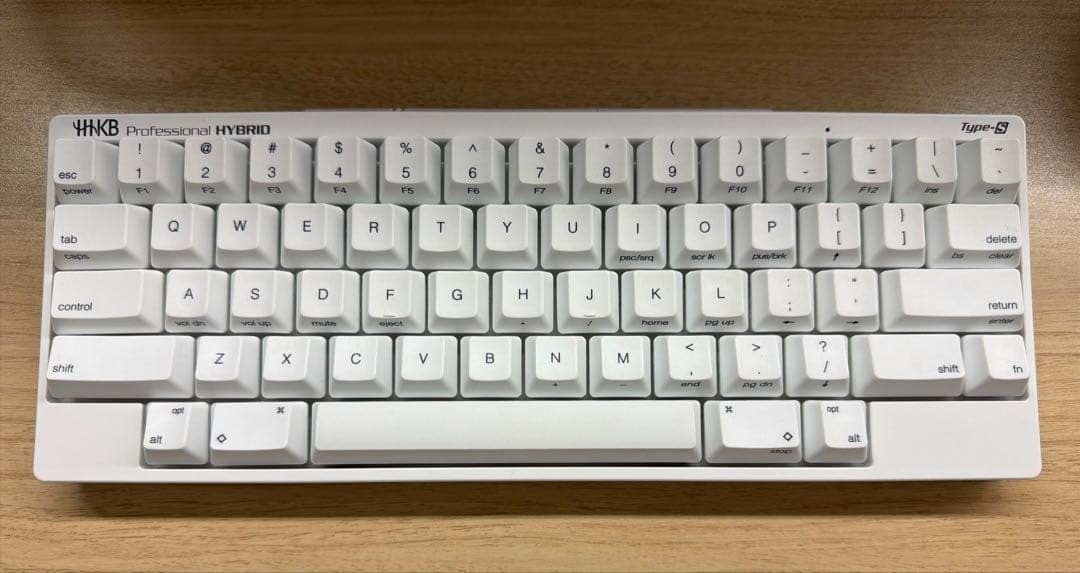 HHKB Professional HYBRID PD-KB800YSC Type-S English Layout Snow Used Tested
