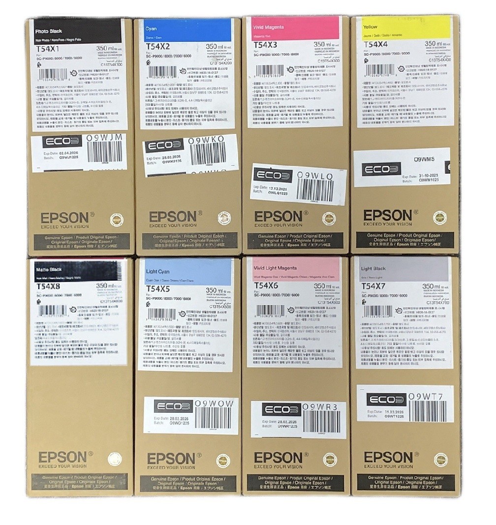 8 X Original Ink EPSON SureColor SC P9000 P8000 P7000 P6000 / T8241 - T8248 INK