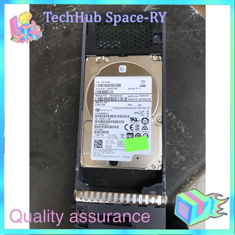 NetApp X426A-R6 SP-426A-R6 108-00424+D0 1.8TB 10K SAS Hard Drive
