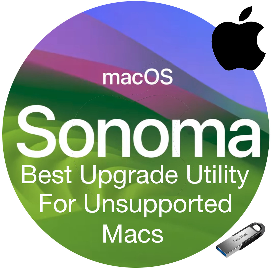 easily upgrade your 2008-2017 iMac MacBook Pro Air Mini to latest MacOS Sonoma