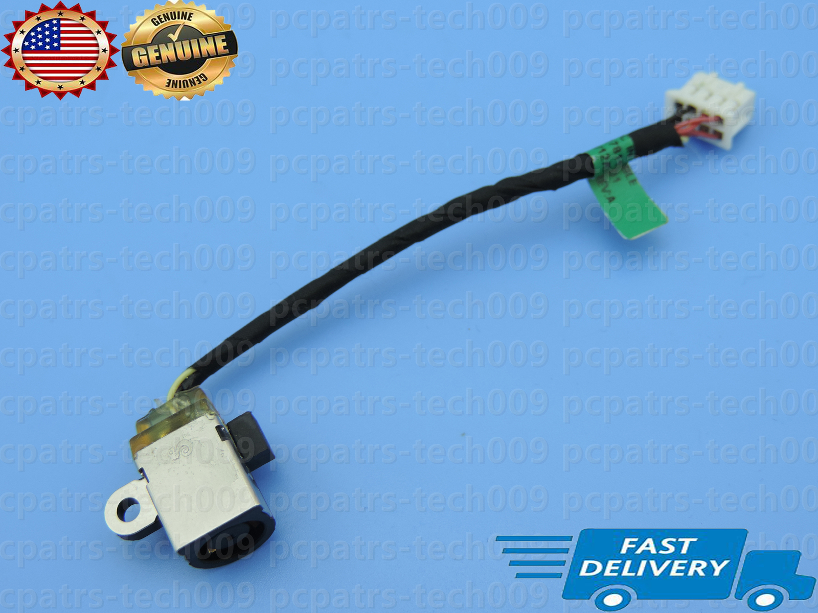 Genuine DC power jack harness in cable For HP Probook 650 655 G1 727811-SD1 90W