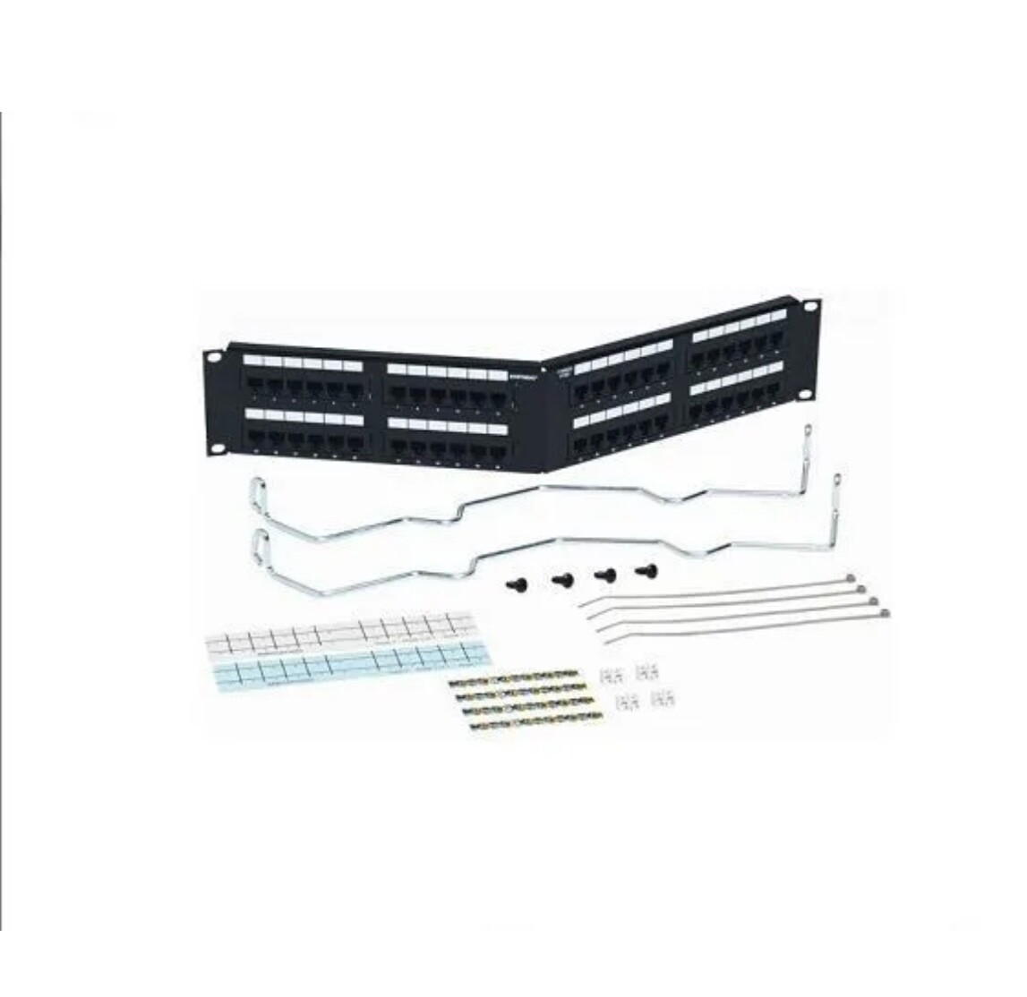 CommScope SYSTIMAX 48-Port Panel w/Termination Manager - 1100AGS3-48 - 760066571
