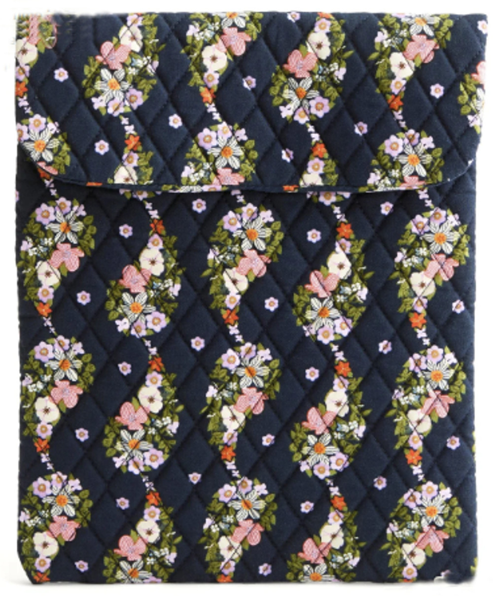 Vera Bradley Tablet/Tech Envelope Sleeve Med 13in End Opening Quilted NEW