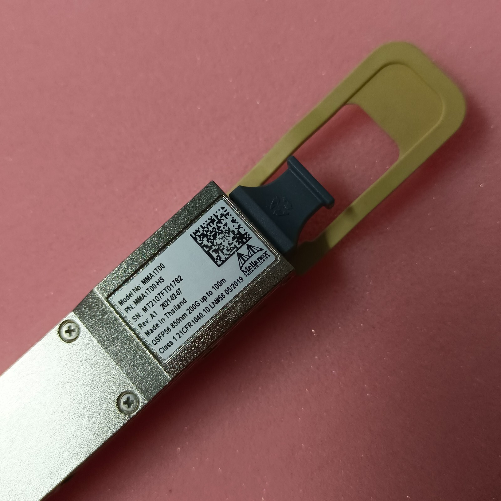 Mellanox MMA1T00-HS HDR Infiniband QSFP56 850nm 200Gbps ,Do not steal images