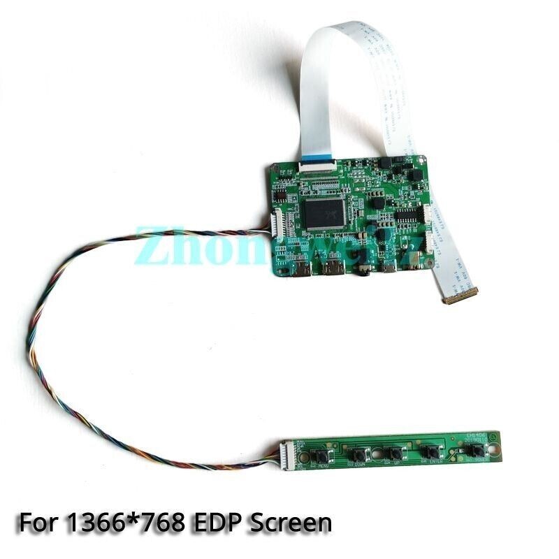 For B156XW04 V.7/V.8 1366x768 EDP-30Pin Panel Mini-HDMI Display Driver Board Kit
