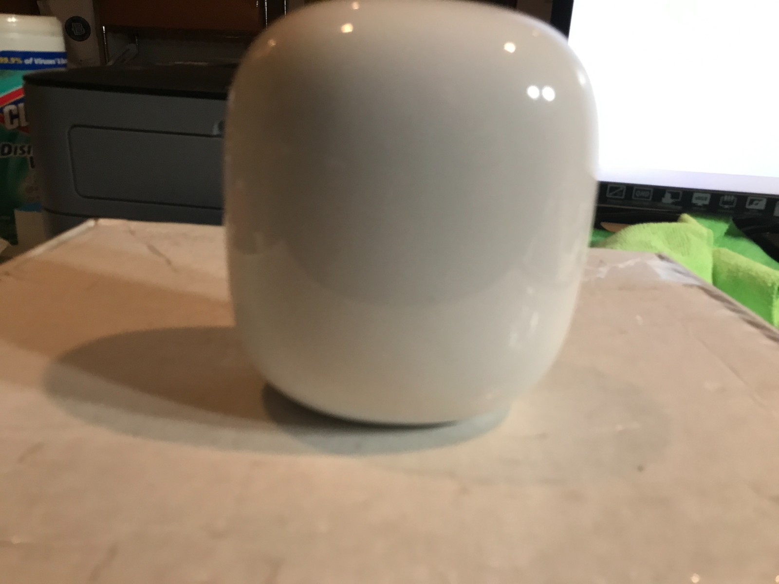 G6zuce Router Used Google Nest WiFi Pro 6E AX5400 Mesh Router White G6ZUC No Adapter ...
