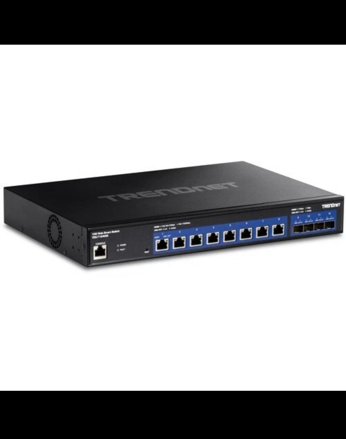 TRENDnet TEG-7124WS,12-Port 10G Web Smart Switch
