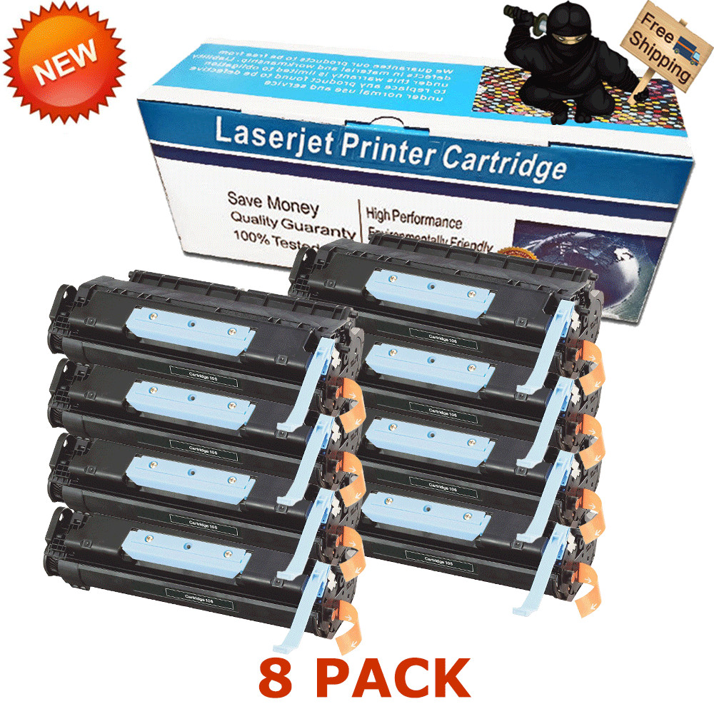 8 PK Canon 106 0264B001AA Toner Cartridge for ImageClass MF 6530 6550 6560 6580