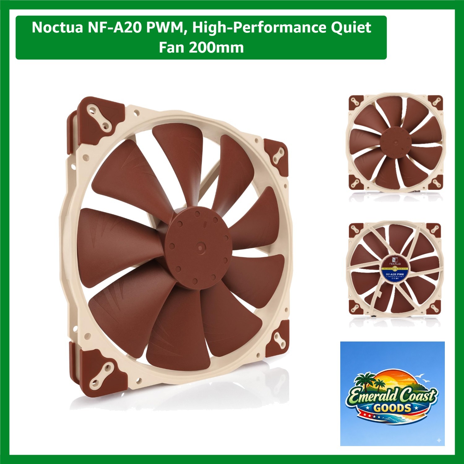NF-A20 PWM, High-Performance Quiet Fan 200mm