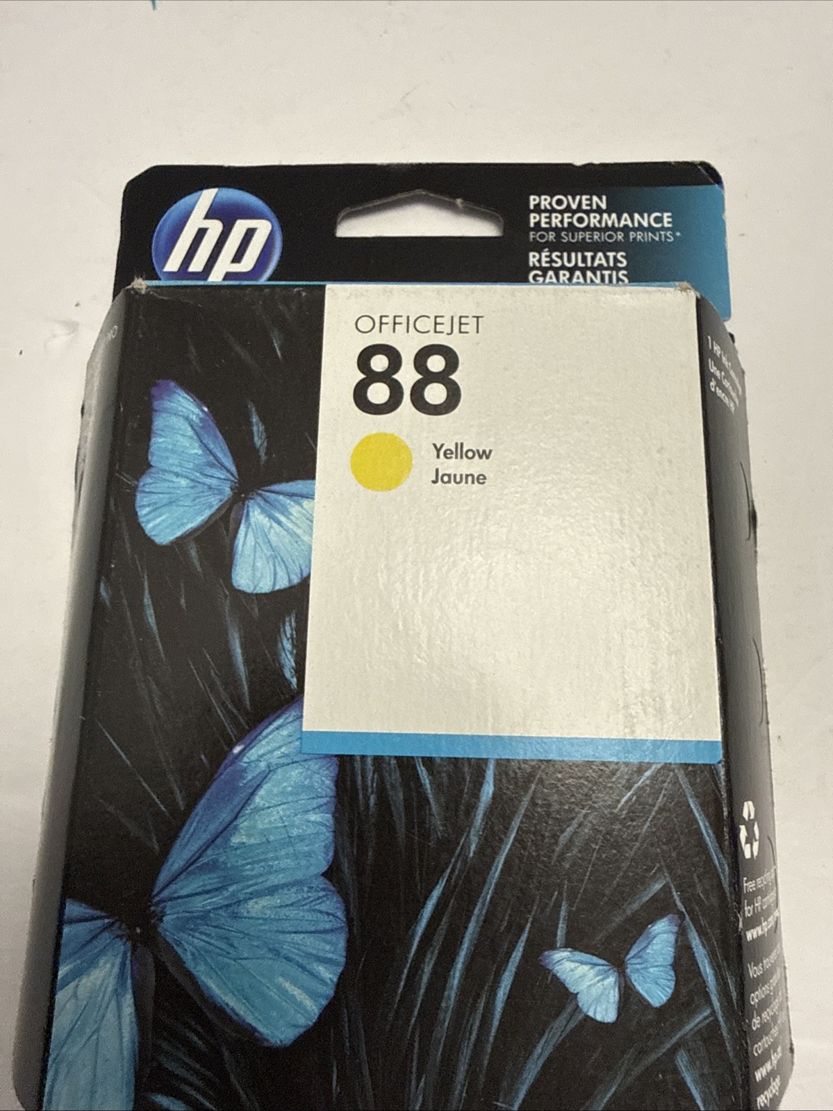 HP Officejet 88 Yellow Ink Cartridge - 2018