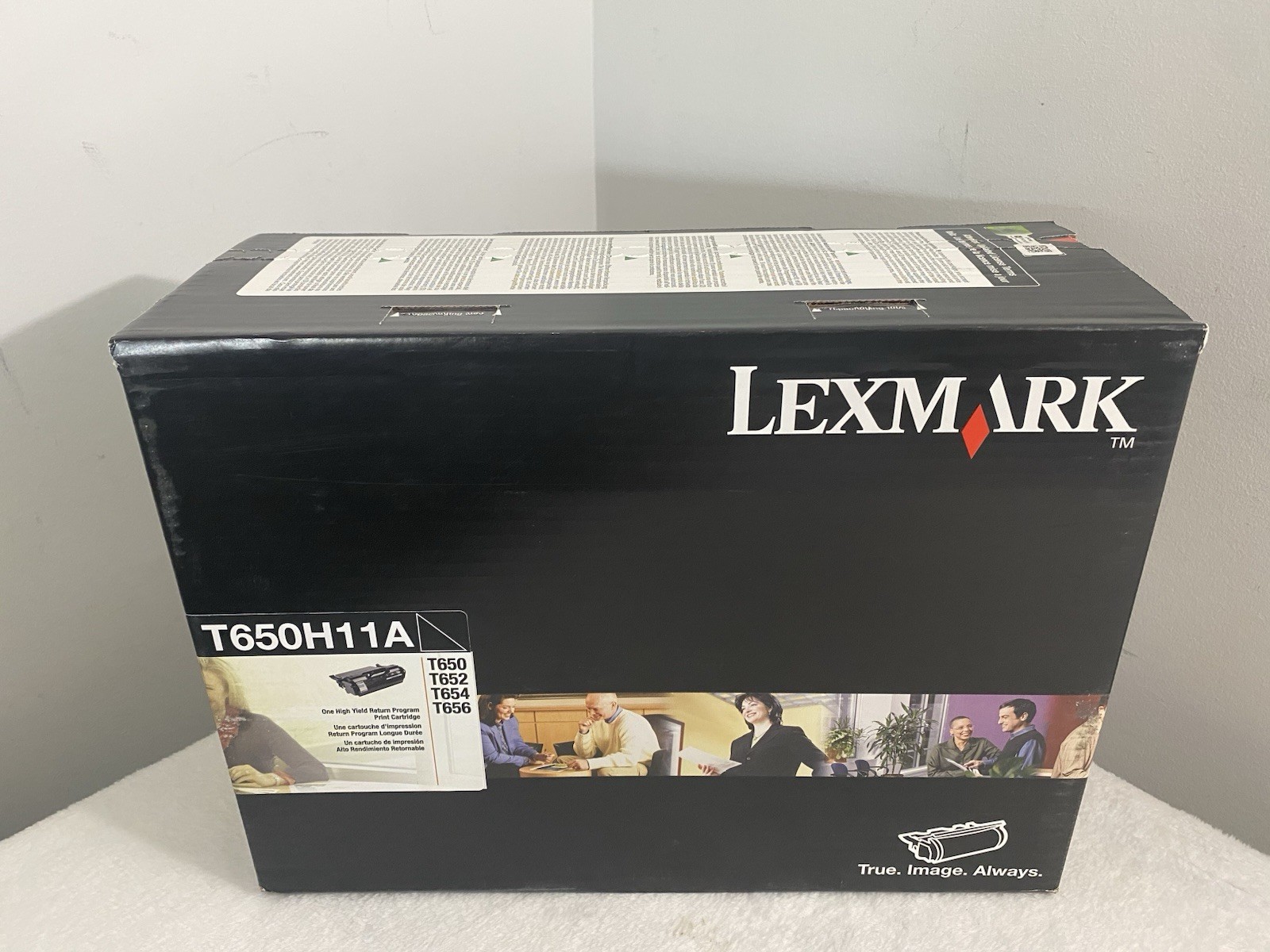 OEM Lexmark T650H11A Black High Yield Program Return Print Cartridge--New Sealed
