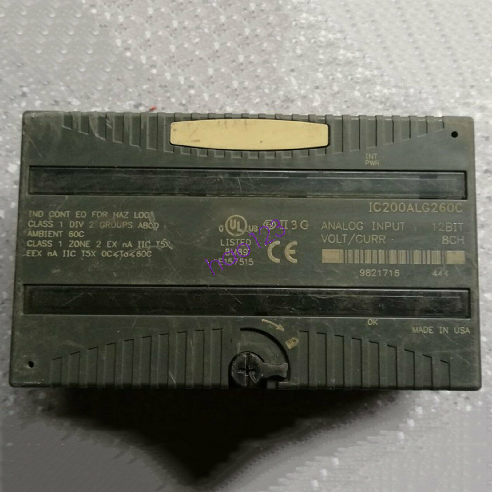 1PCS IC200ALG260C Used For GE fanuc  DHL/FedEx