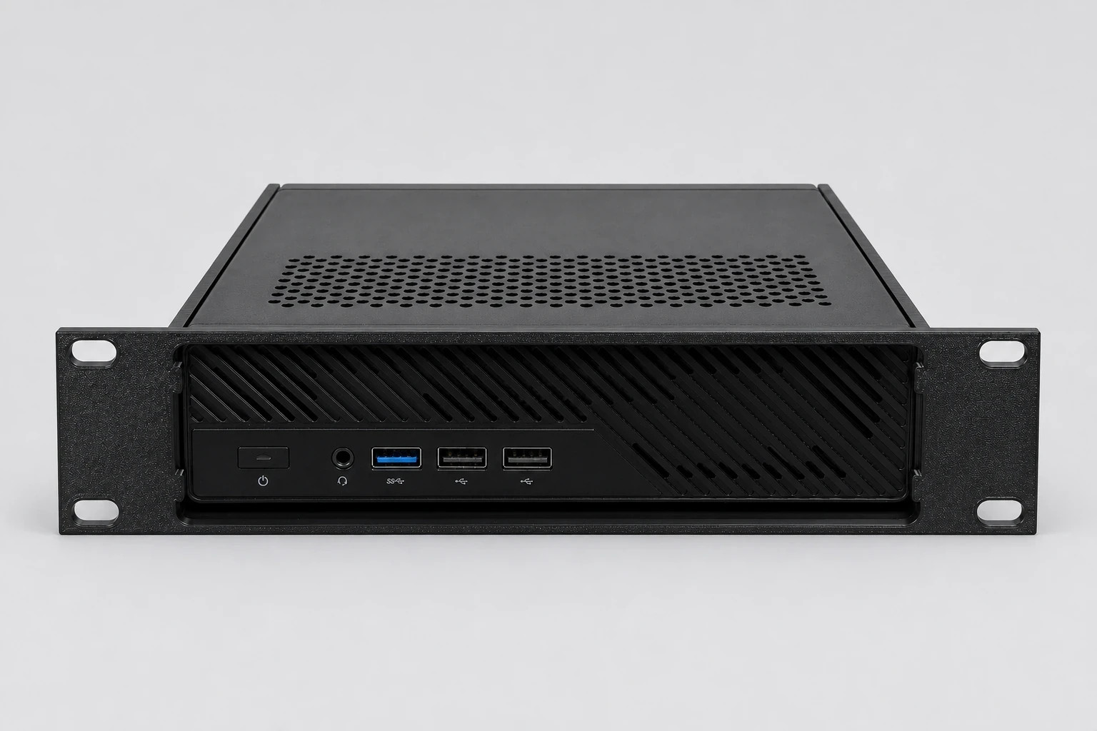 MINISFORUM MS-01 MS-A2 MS-R1 Rack Mount 10-Inch Black PETG Mount Only