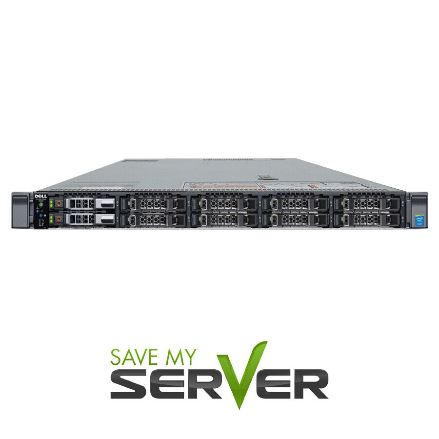 Dell PowerEdge R630 Server | 2x 2630 V3 2.4GHz =16 Cores | 16GB | RPS | 2x Trays