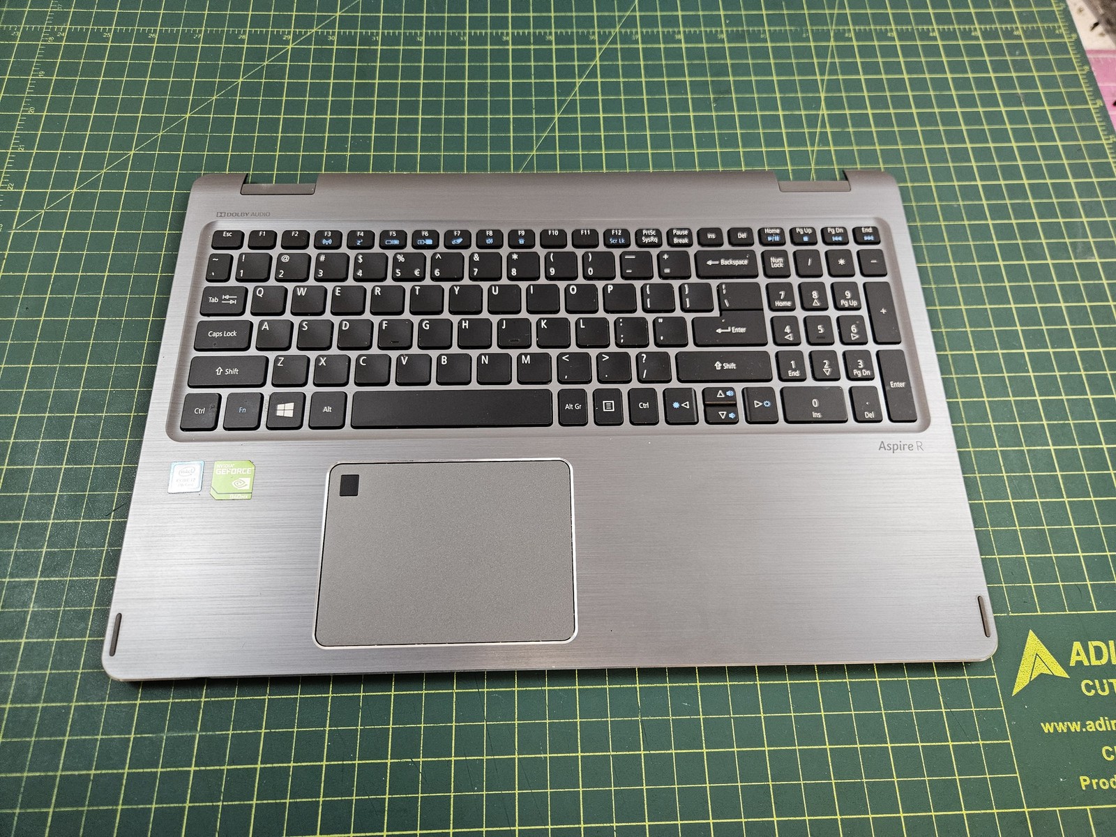 Acer Aspire R 15 R5-571T 15.6" Palmrest Touchpad Keyboard 13N1-01A0911 #e125