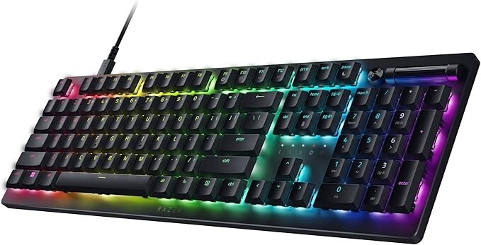 🐍 Razer Deathstalker V2 Linear Optical Wired Switch Slim Gaming Keyboard Black