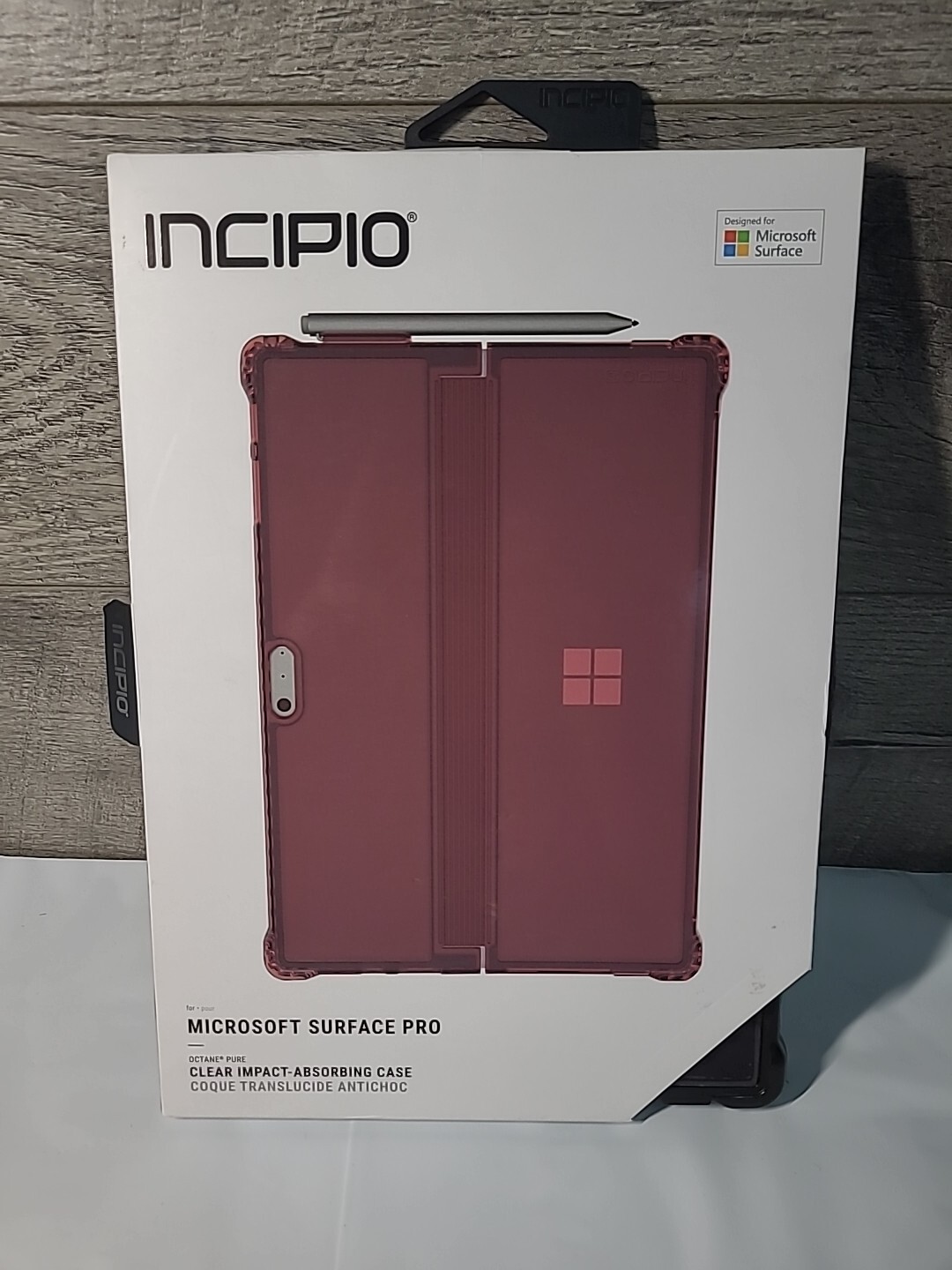 INCIPIO Octane Pure Rugged Case For Microsoft Surface Pro 2017 Burgundy