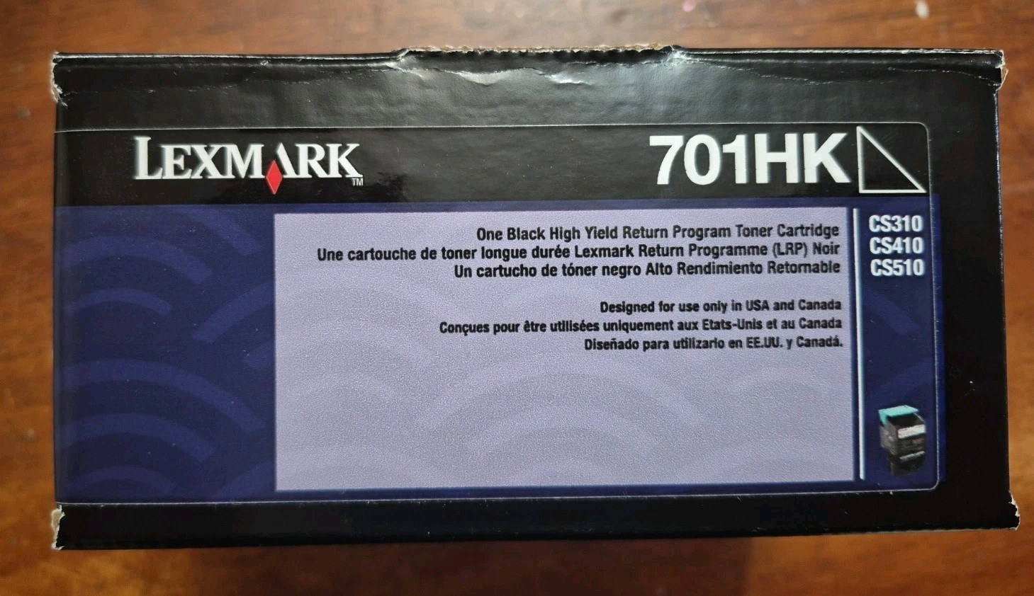 NEW Genuine Lexmark 701HK  High Yield Toner CS310 CS410 CS510 