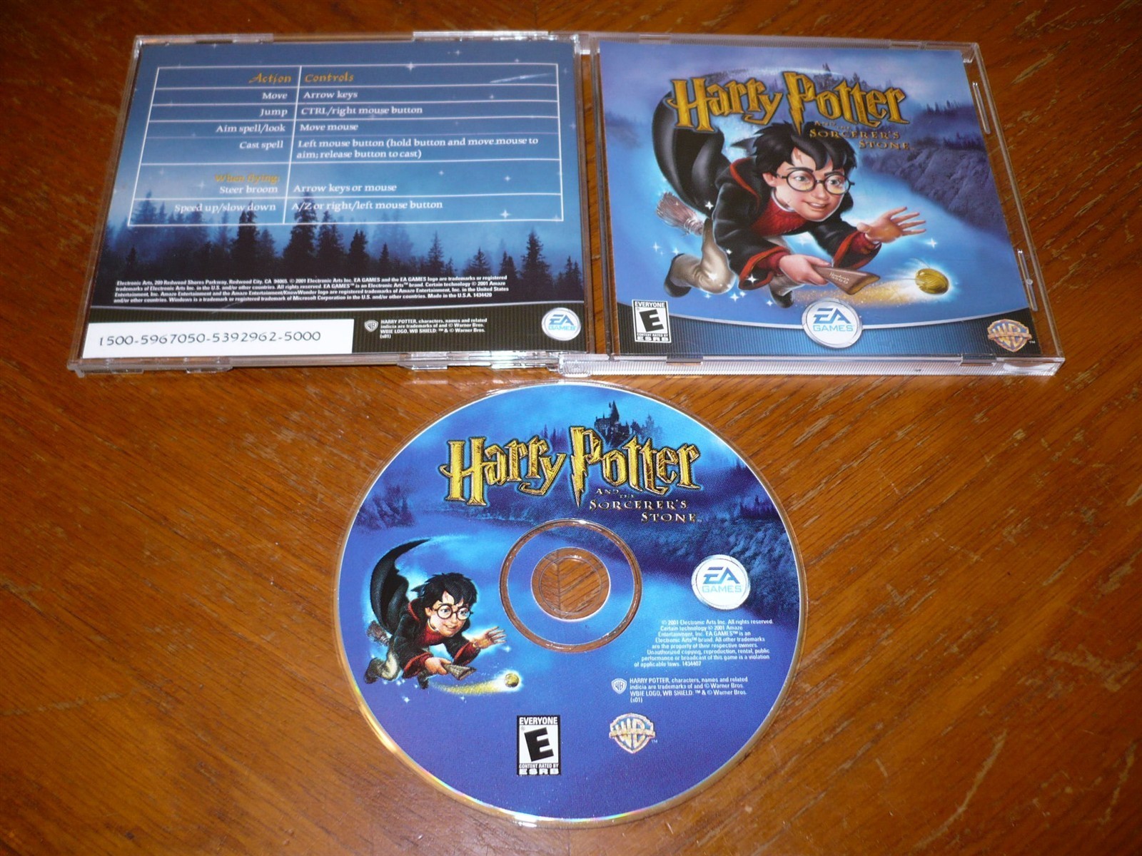 Harry Potter And The Sorcerer's Stone PC CD-ROM 2001 Electronic Arts EA Games