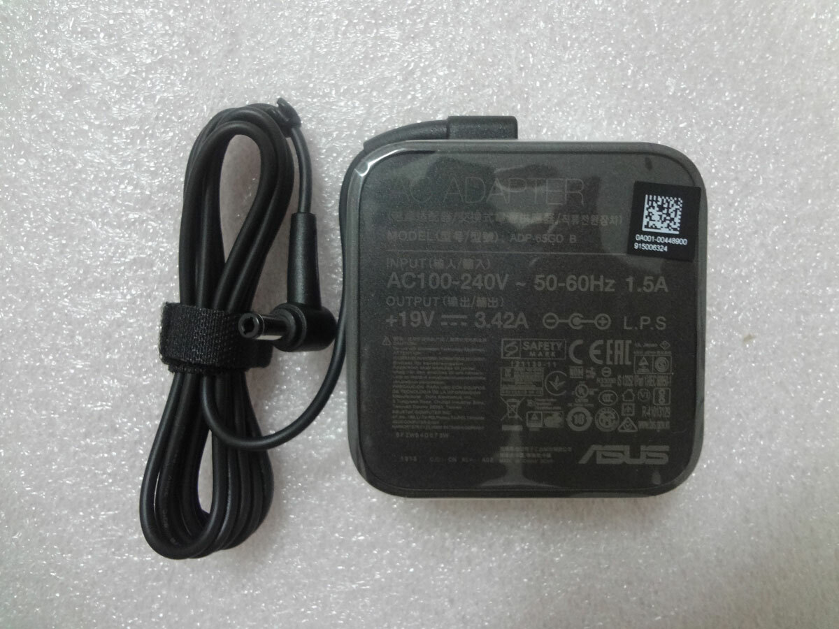 For ASUS Mini PC PN62 19V 3.42A ADP-65GD B 5.5mm 65W AC Adapter NEW 100%Original