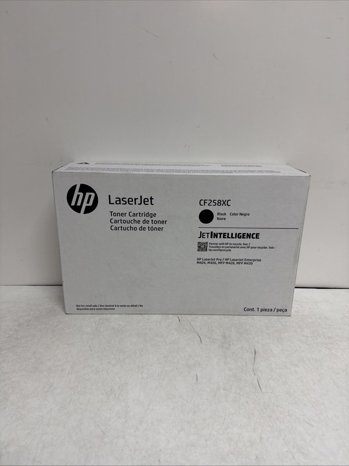 GENUINE HP 58X TONER CARTRIDGE CF258XC