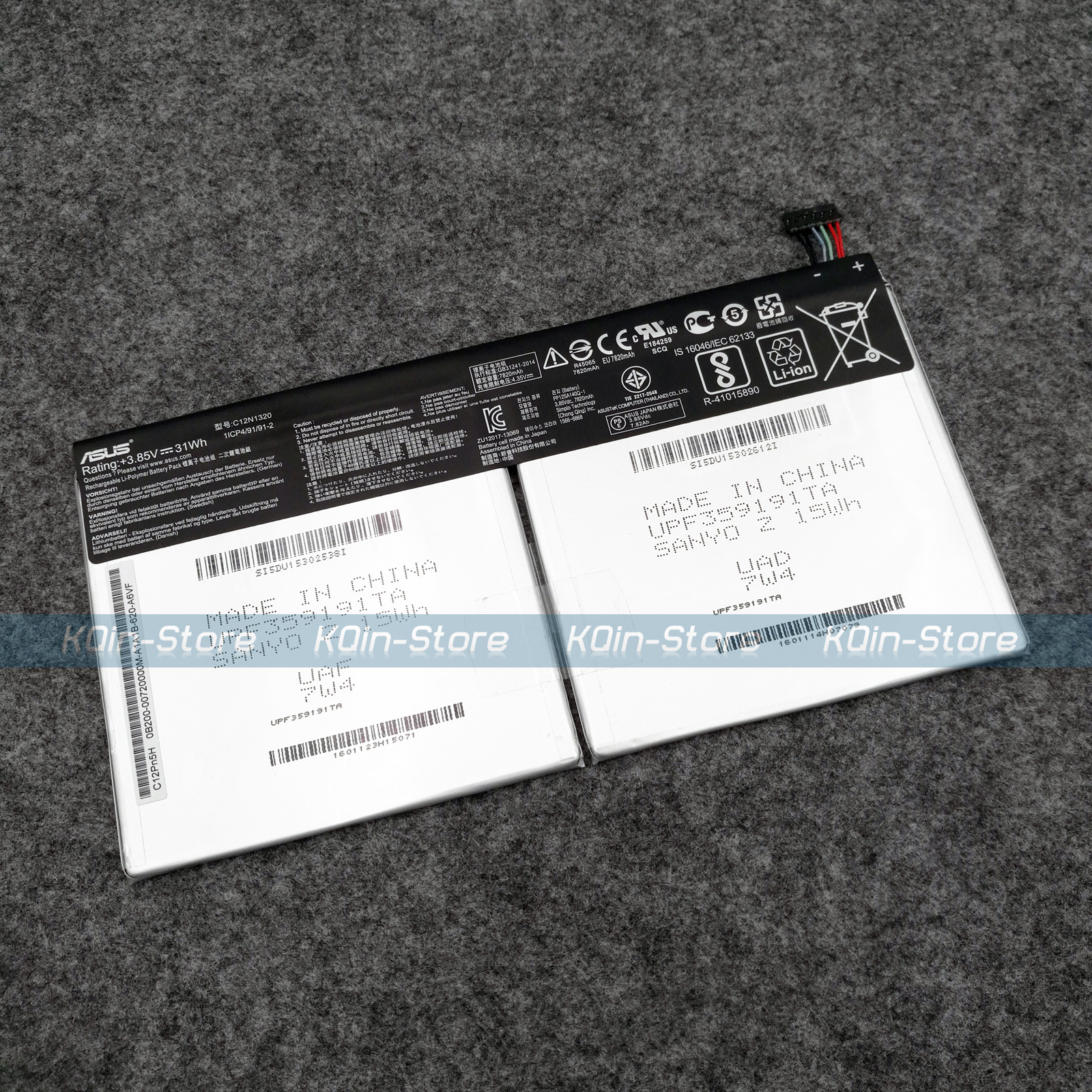 New Genuine C12N1320 Battery for ASUS Transformer Book T100T T100TA T100TAF 