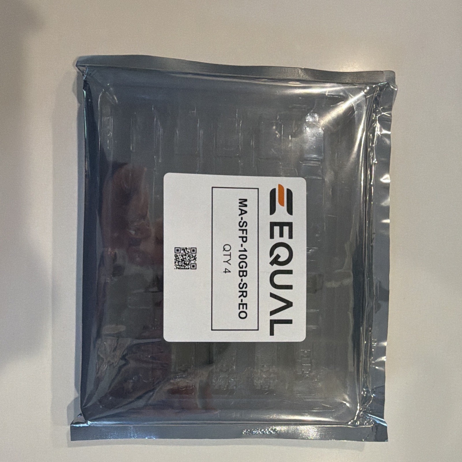 NEW 4-Pack Equal MA-QSFP-40G-SR4-EQ 40G QSFP+ SR4 MPO Fiber Transceiver Modules