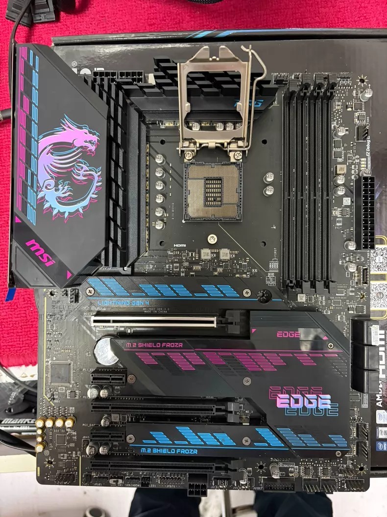 MSI MPG Z590 GAMING EDGE WIFI LGA1200 ATX Intel Motherboard