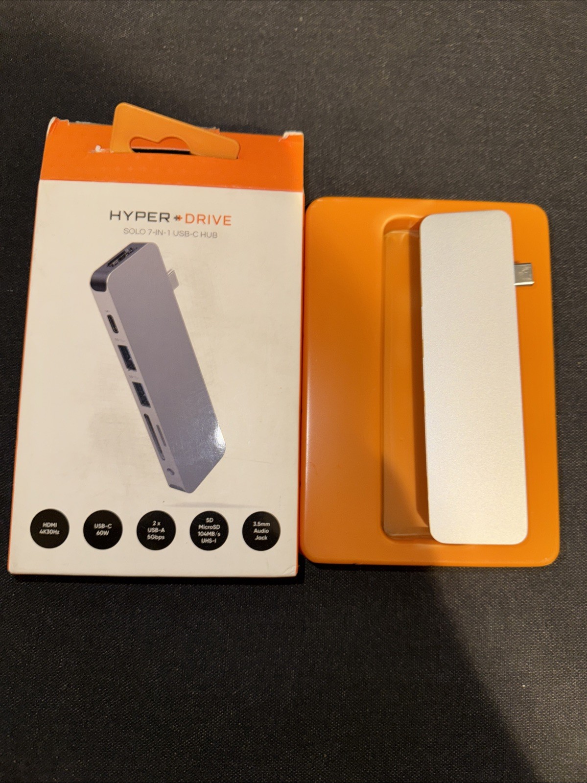 Hyper HyperDrive SOLO 7-in-1 USB-C Hub - Silver