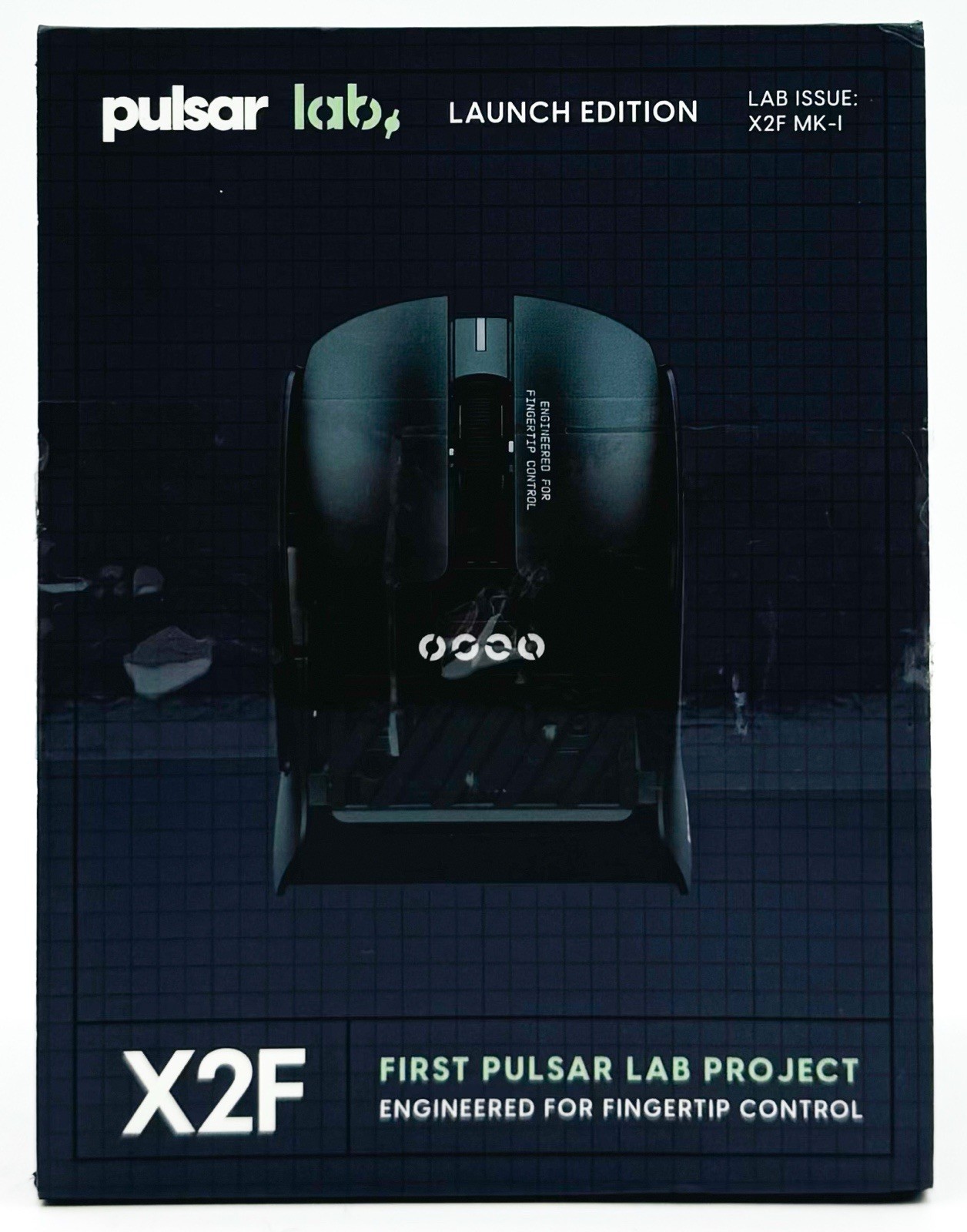 Pulsar Gaming Gears LAB X2F Wireless Mini Fingertip Mouse Launch Edition - Black