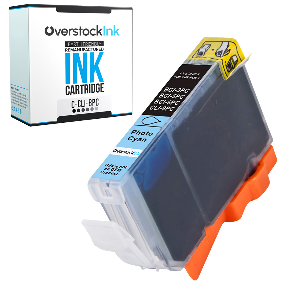 1PK Compatible OSI CLI-8 Photo Cyan Ink for Canon PIXMA MP830 MP950 MP960 MP970