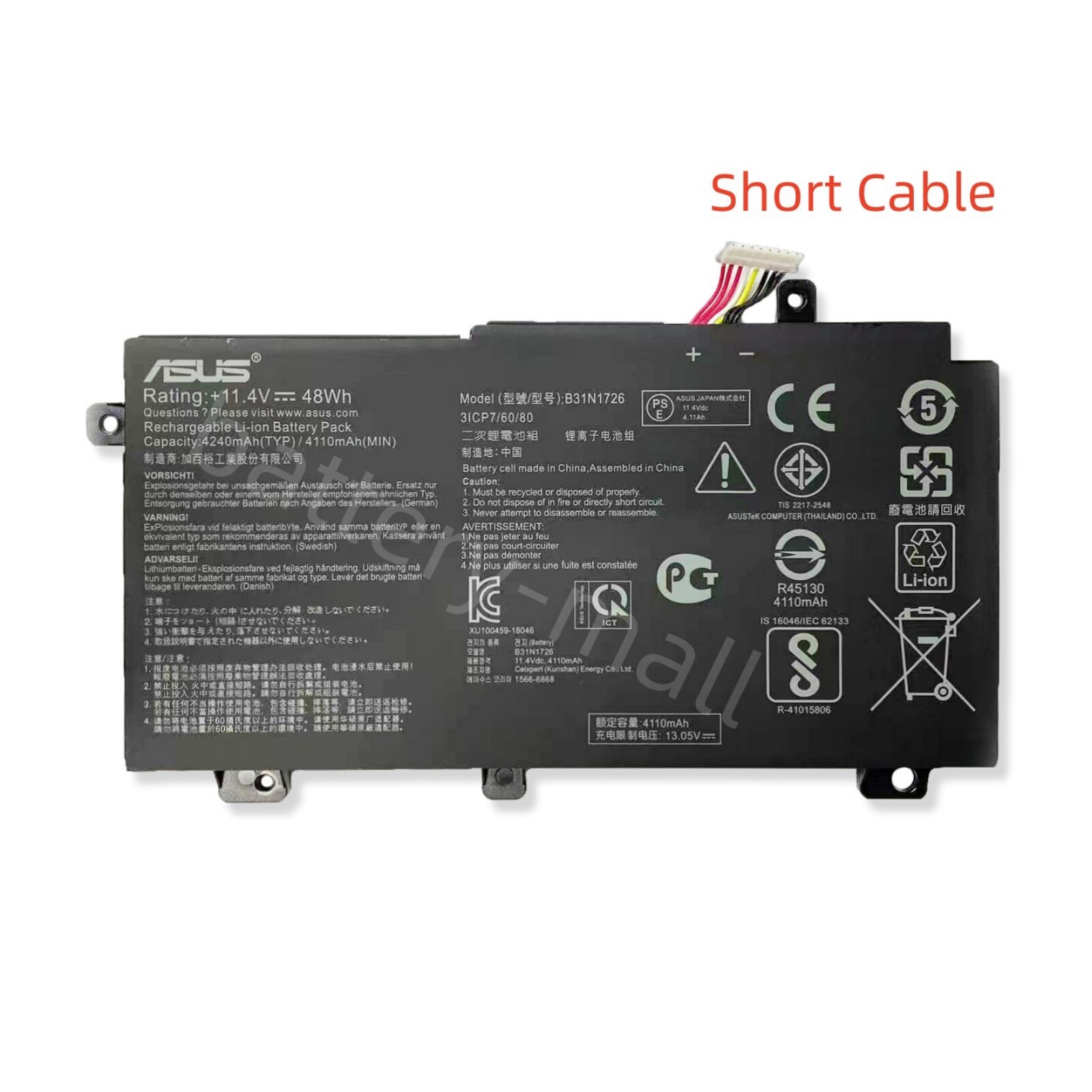 New Genuine B31N1726 Battery for ASUS G512 G512LI G531 G531GT FA506 FA706 FX504
