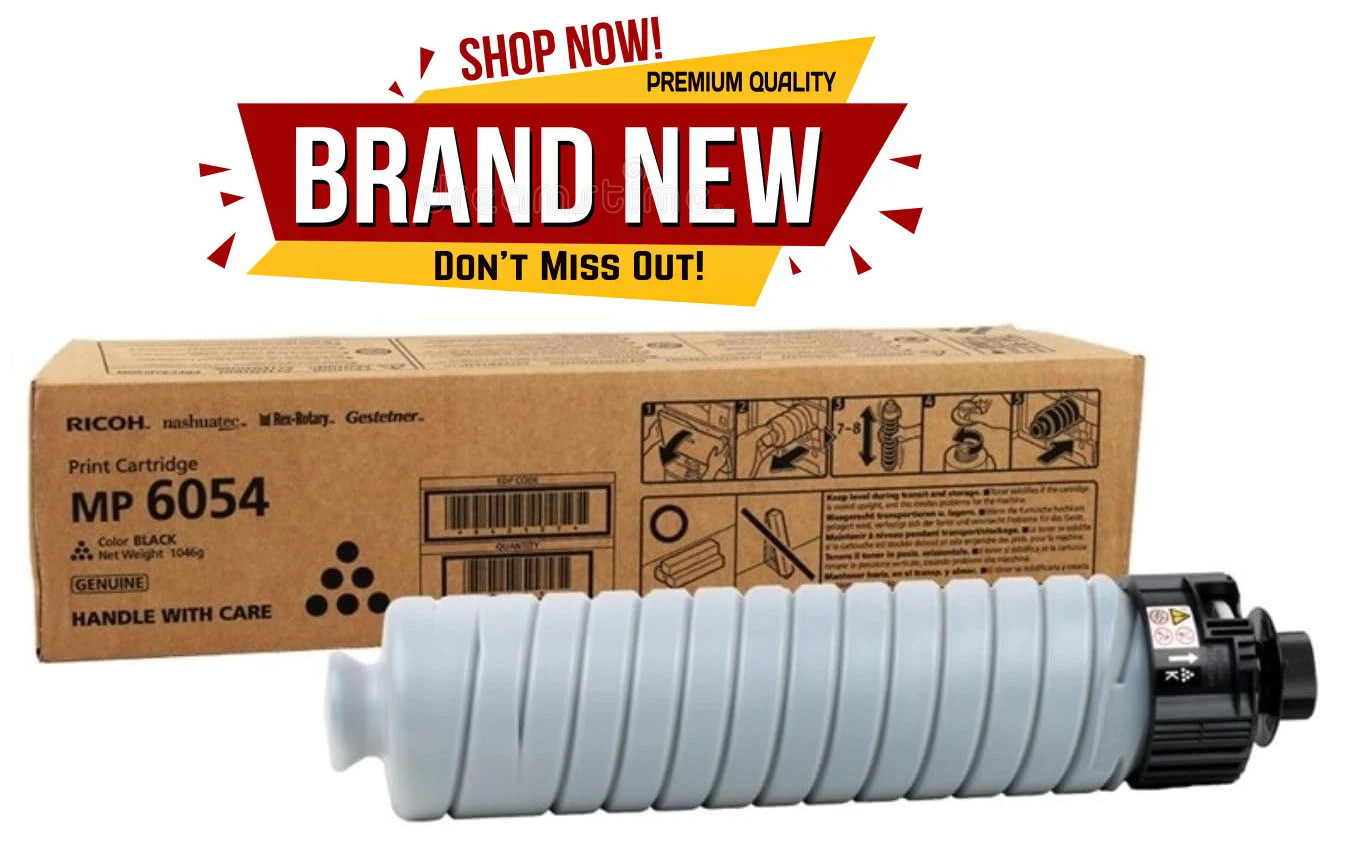 Ricoh MP 6054 Black Print Cartridges 842126 MP6054 - NEW