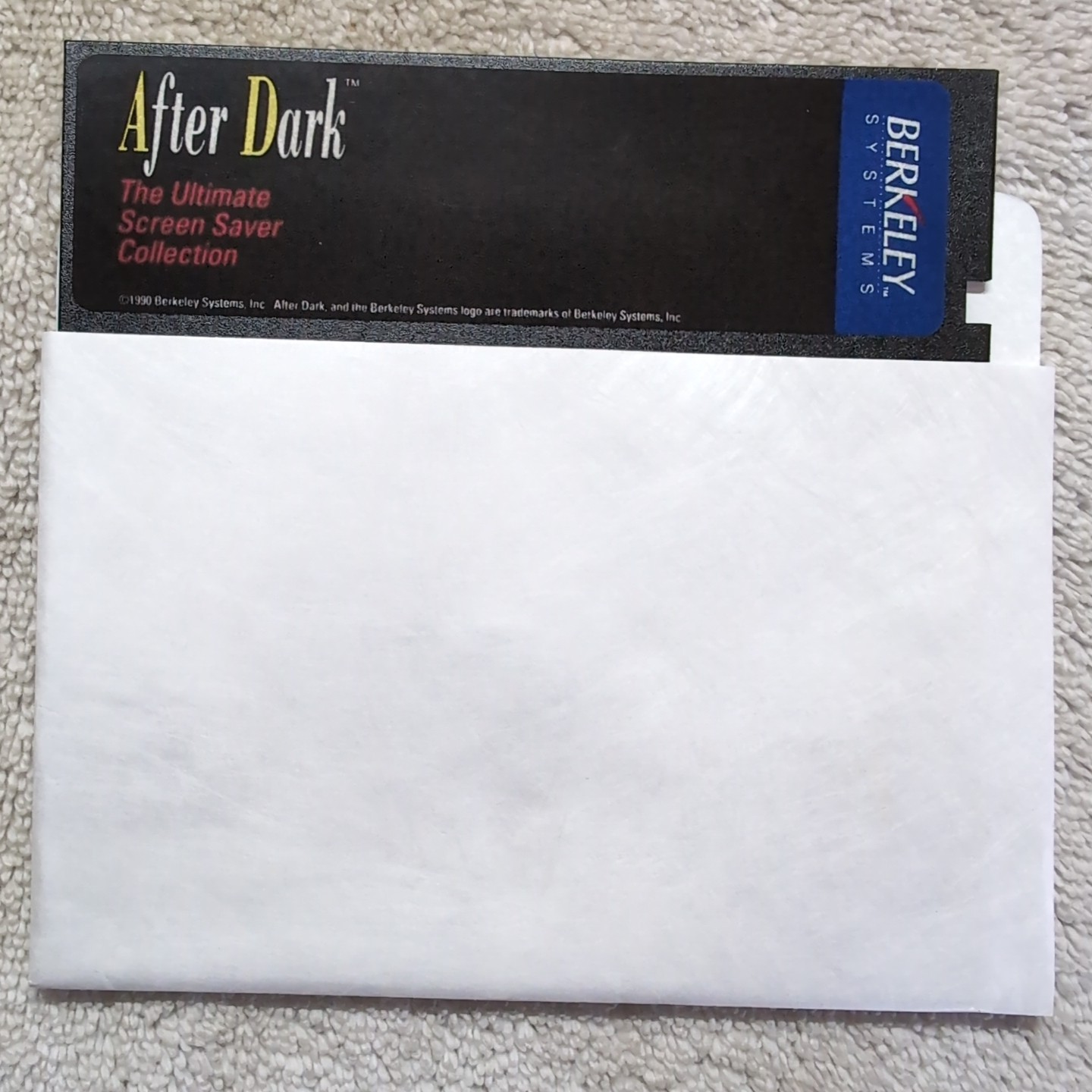 After Dark Ultimate Screen Saver Collection 1990 Berkeley PC MS-DOS 5.25" Floppy