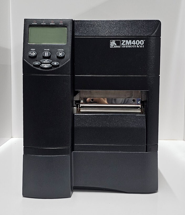 Zebra ZM400 203 DPI Thermal Transfer Label Printer USB Ethernet ZM400-2001-0100T
