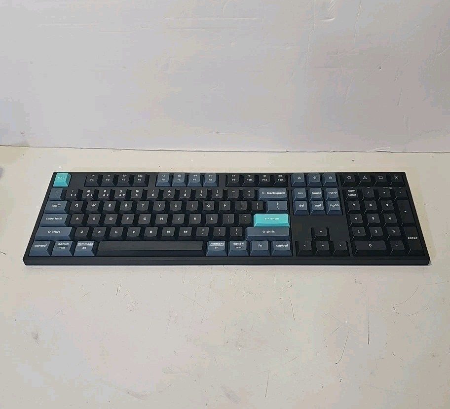 Keychron B36 2.4 GHz Wireless Bluetooth, Or USB Keyboard.  100% Full-Size.