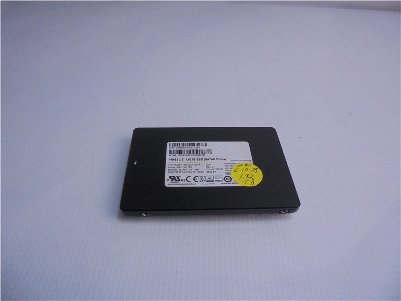 Samsung MZ-7LH1T90 1.92TB 2.5 SATA SSD Solid State Drive Tested