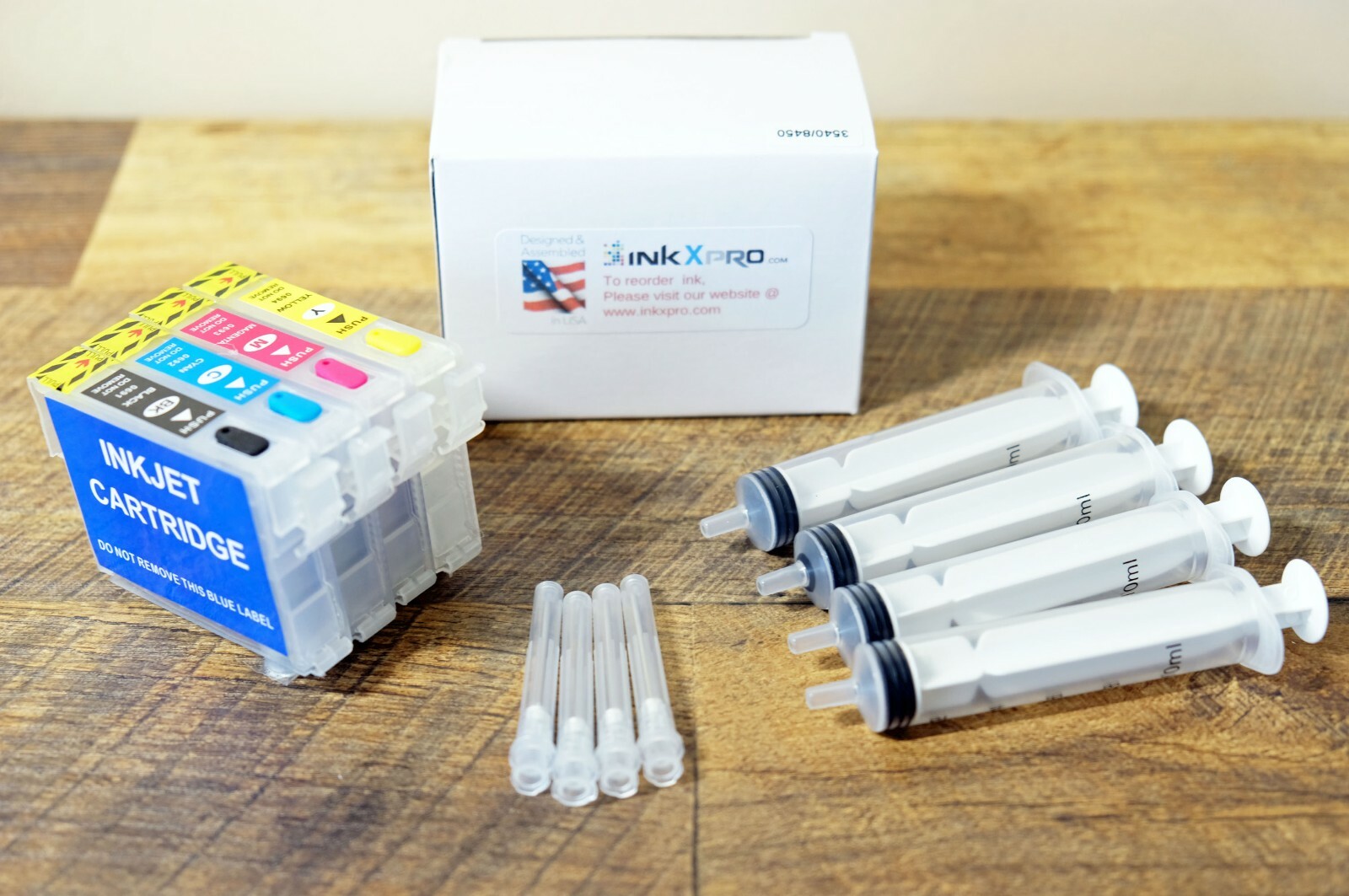 212XL Alternative No Chip Refillable Cartridge for WF-2850 XP-4100 XP-4105