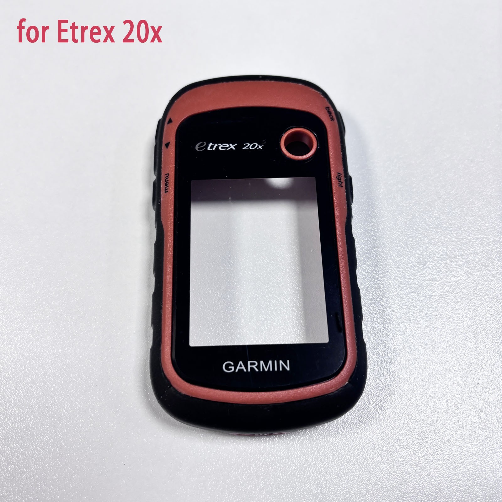 Front Cover Case GARMIN Etrex 20x Power Button Housing Shell with Glass Screen