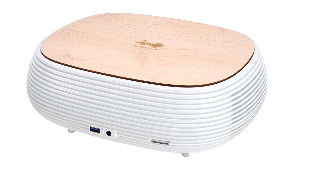 INWIN IW-CS-B1WHI-PS200W B1 PURE Mini-ITX CHASSIS White 200w Gold PSU