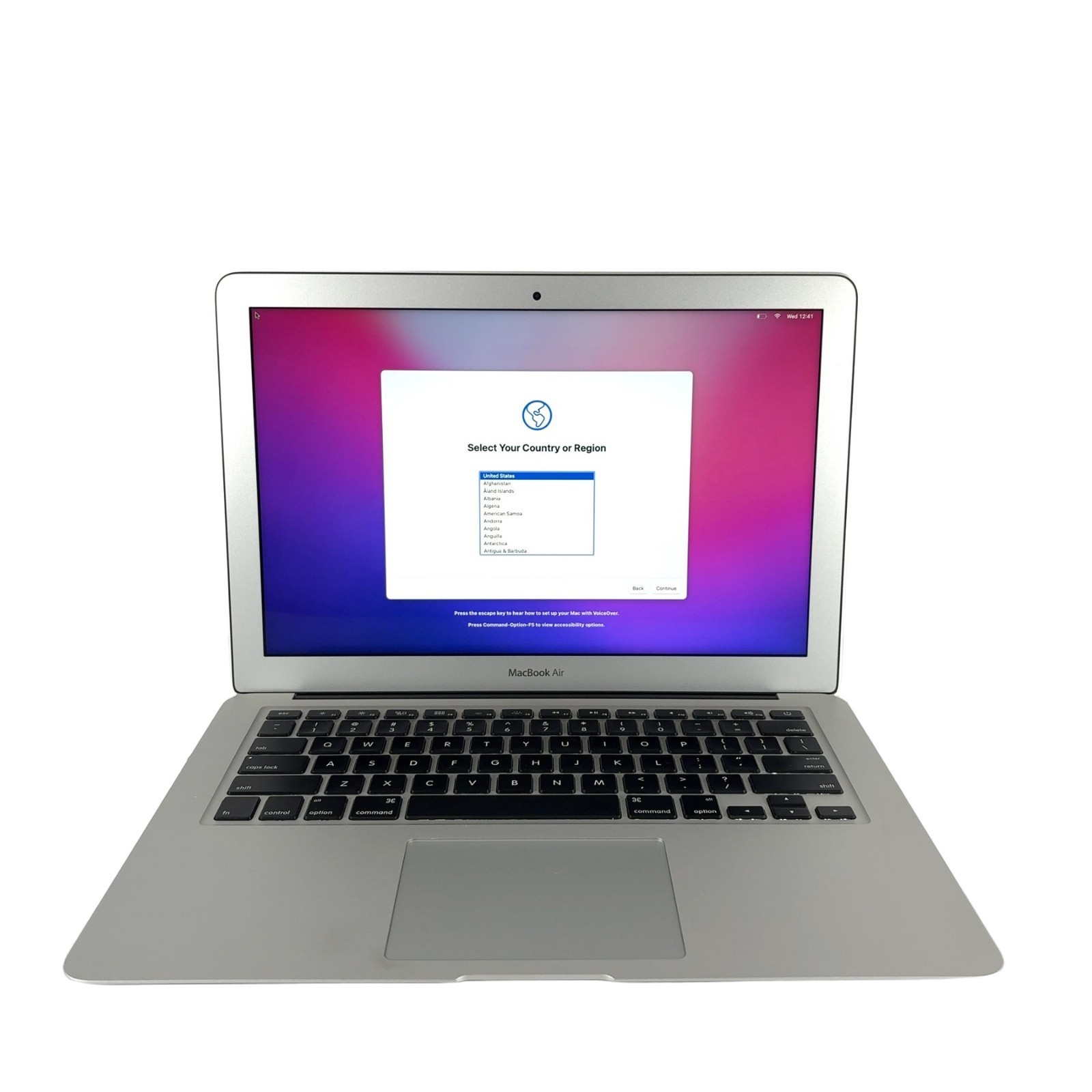 2017 MacBook Air A1466 13" 1.8GHz i5 8GB RAM 256GB SSD macOS Monterey 12
